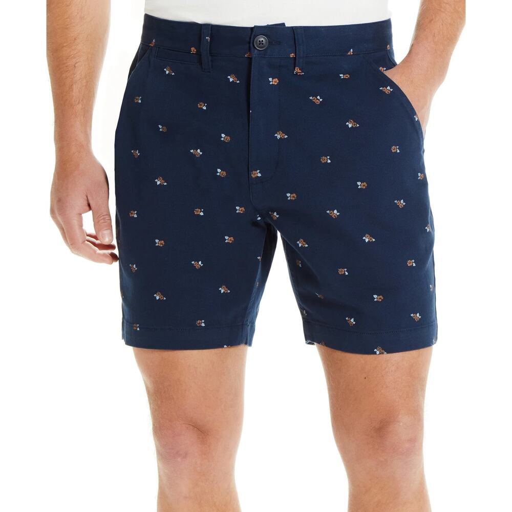 Weatherproof Vintage 7" Printed Stretch Cotton Short Size 40 $60